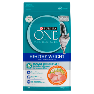 Purina ONE Adult Healthy Weight Chicken Dry Cat Food Purina